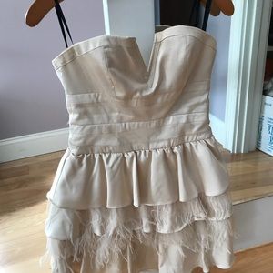 Bebe strapless dress